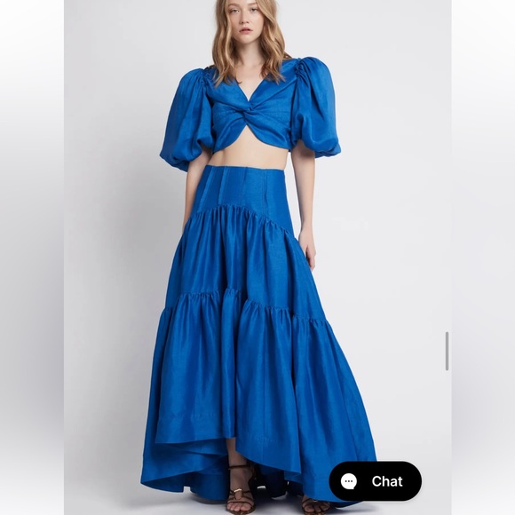 Aje reverb midi skirt - Picture 4 of 14